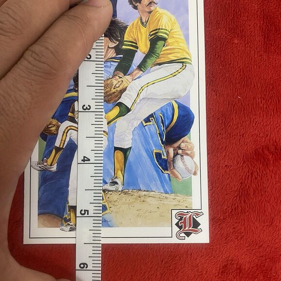 Rollie Fingers Brewers Pitcher MLB Legends Sports Memorabilia Post Card Postcard - Picture 4 of 4